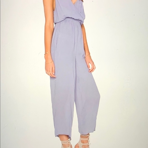 PRIVACY PLEASE GANSEL JUMPSUIT LIGHT BLUE-LILAC - Picture 2 of 6